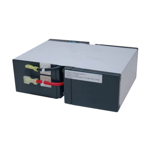 TRIPP 2U UPS Replacement 24VDC Battery Cartridge (1 Set of 2) for Select SmartPro UPS