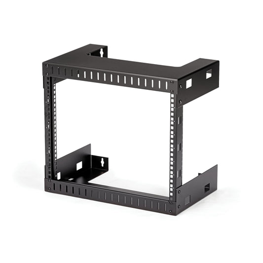 Startech 8U WALL MOUNT PATCH PANEL RACK 2 POST OPEN FRAME IT EQUIPMENT RACK