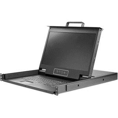 StarTech Rackmount KVM Console with HD widescreen (16:9) 1080p - 17.3in LCD panel - Rack