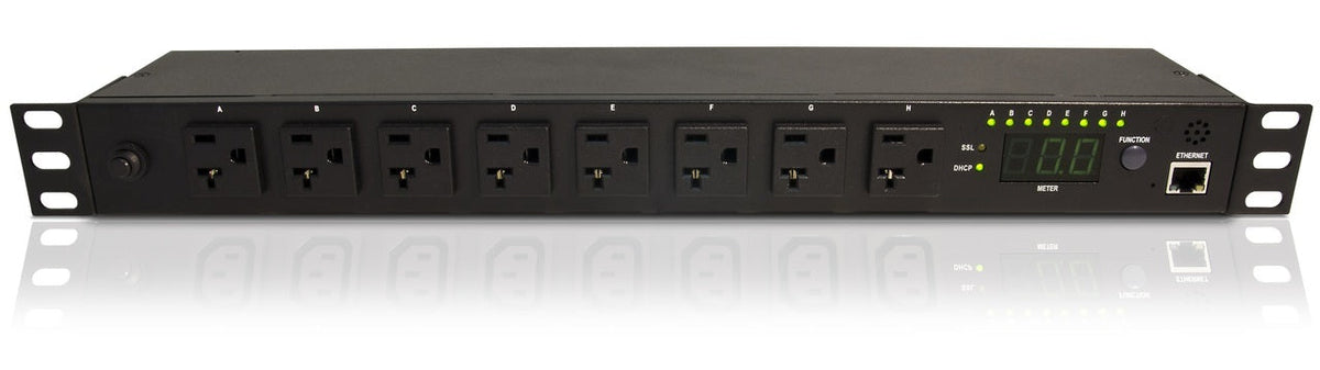Minuteman IP-based Switched PDU 8-outlet 15A 5-15P