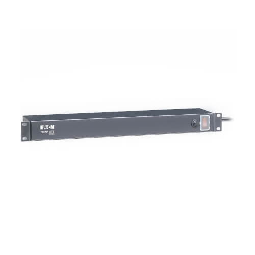 TRIPP RS-0615-R - Power Strip - 1U - 120V AC - Circuit Breaker - 15A - (6) 5-15R - Lif