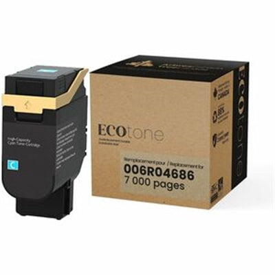 Nu Ecotone Xerox 006R04686 Reman Cyan 7K