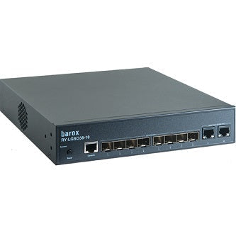 Barox Switch,19",DMS,1/10GE:2xRJ45+8xSFP+