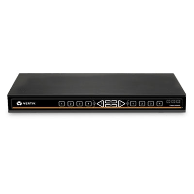 VERTIV CYBEX SC UNIVERSAL DP/H SECURE DESKTOP MATRIX 2X4 KVM WITH CAC, PP4.0