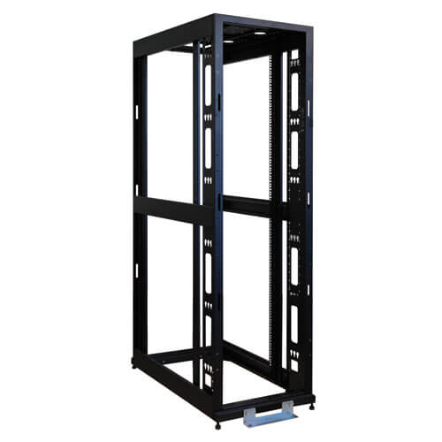 Tripp Lite series SmartRack 48U Standard-Depth 4-Post Premium Open Frame Rack wi