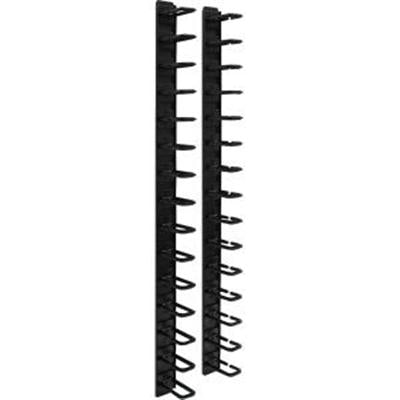 TRIPP SmartRack 6 ft. (1.83 m) Vertical Cable Manager - Flexible ring type & toolless