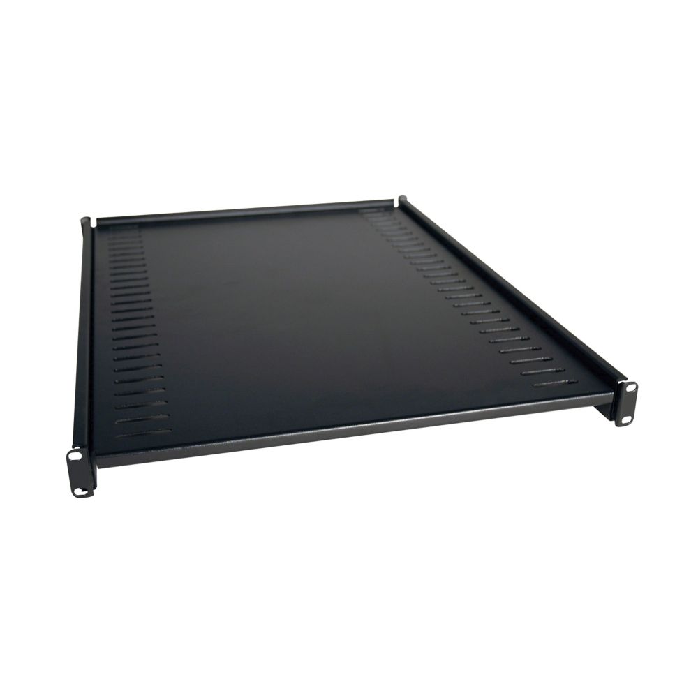 TRIPP Rack Enclosure Cabinet Heavy Duty Fixed Shelf 250lb Capacity - Cold rolled steel