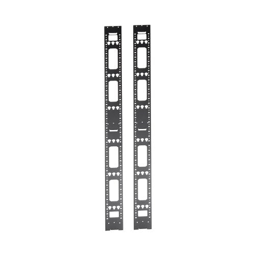 TRIPP SRVRTBAR - Tripp Lite series SmartRack 42U Vertical Cable Management Bars - Blac