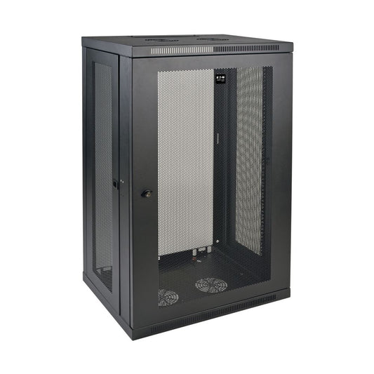 Tripp Lite series SmartRack 21U Low-Profile Switch-Depth Wall-Mount Half-Height