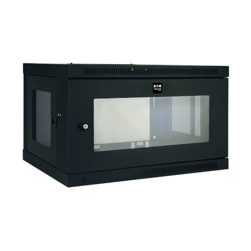 TRIPP ripp Lite series SmartRack 6U Low-Profile Switch-Depth Wall-Mount Mini Rack Encl