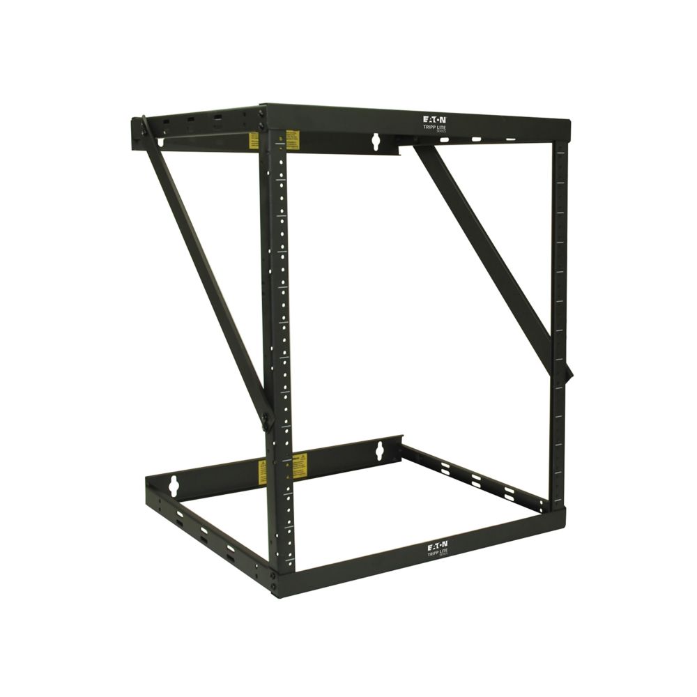 TRIPP Frame Rack - Black - Maximum load capacity of 150 lbs (68 kgs) Configures to 8U,