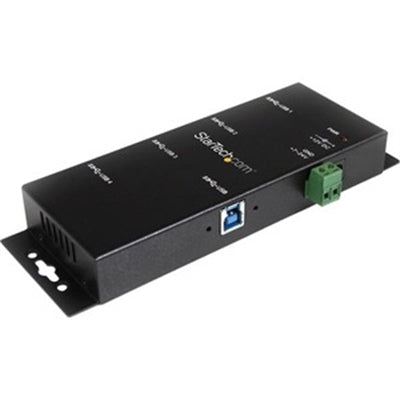 StarTech 4PORT SUPERSPEED USB 3.0 HUB 5GBPS BUS POWERED MOUNTABLE BLACK