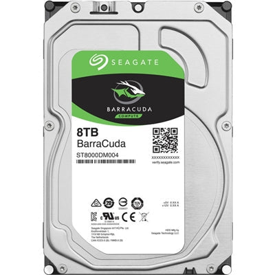 SEAGATE 8TB SATA BARRACUDA 5400 RPM 256MB 3.5IN NO ENCRYPTION