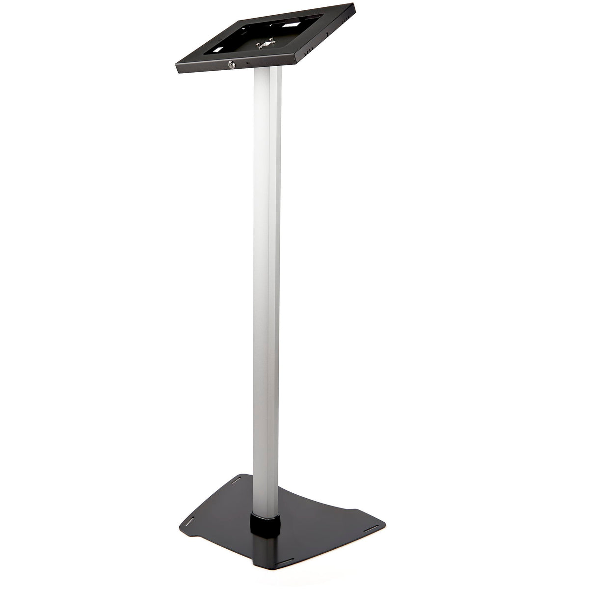 StarTech Secure tablet floor stand features a security lock to protect your tablet from t