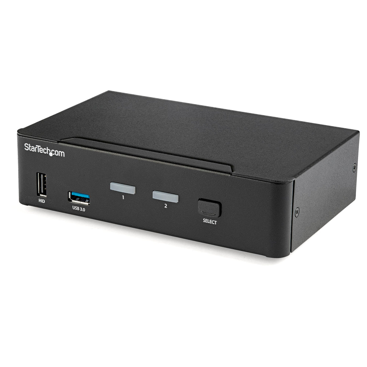 StarTech 2 Port DisplayPort KVM Switch w/USB Hub hotkey/push button switching - 3840 x 21