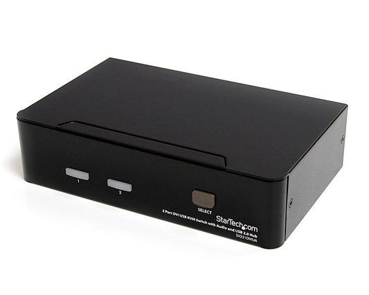 StarTech Share keyboard, mouse, speakers and a DVI display between two multimedia compute