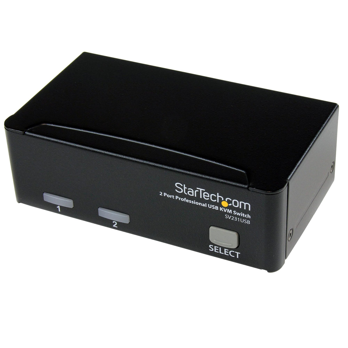 StarTech Control 2 USB VGA based computers with this complete KVM kit including cables -