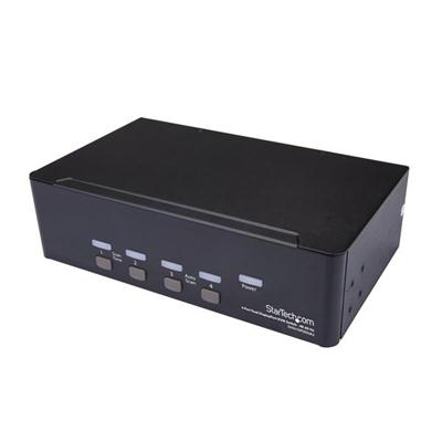 Startech 4 Port Dual DisplayPort KVM Switch - 4K 60Hz