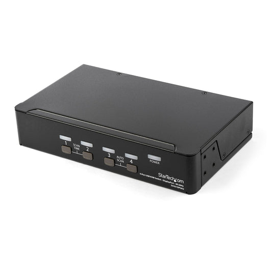 StarTech 4 Port DisplayPort KVM Switch with Audio/Hotkey/Manual Switching - 3840 x 2160 6