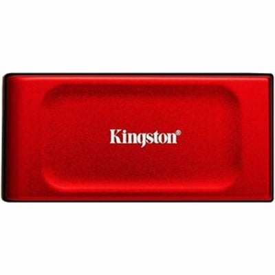 KINGSTON 2TB XS1000 RED EXTERNAL USB 3.2 GEN 2 PORTABLE SOLID STATE DRIVE