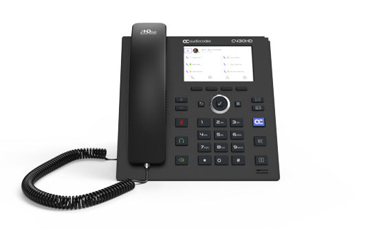 AudioCodes Teams C430HD IP-Phone PoE GbE w/ext ps