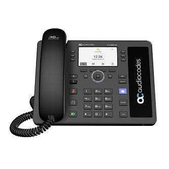AudioCodes Teams C435HD-R TAA IP-Phone PoE GbE blac