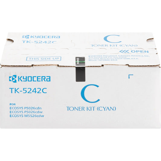 KYOCERA TONER - CYAN YIELD 3K - MFP M5526CDW & PRINTER P5026CDW