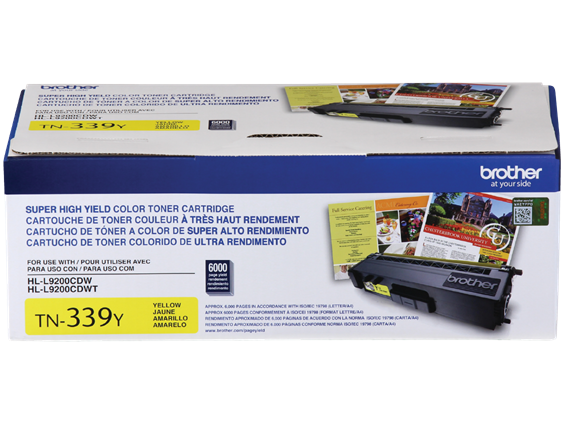 BROTHER High Yield Yellow Toner Cartridge - Approx. 6,000 pages