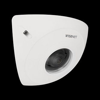 Hanwha Compact corner mount camera, 5MP @ 30fps