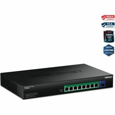 TRENDNET 9-PORT 2.5G GAN POWER POE++ SWITCH WITH 10G SFP+ PORTS (480W)