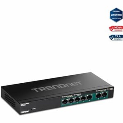 TRENDnet 7Port MultiGig PoE+ Switch