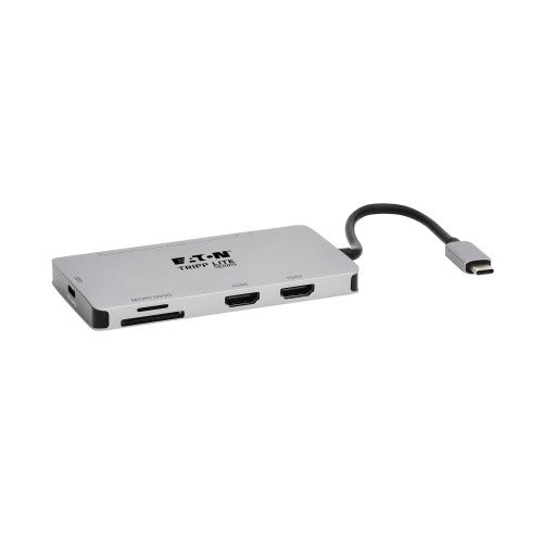 TRIPP USB-C DOCK DUAL DISPLAY 4K 60 HZ HDMI USB 32 GEN 1 USB-A HUB MEMORY CARD 1