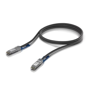 Ubiquiti QSFP28 direct attach cable with a 100 Gbps max data rate