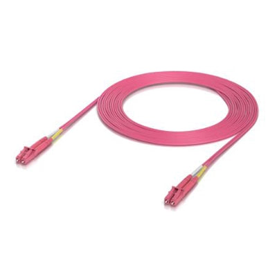 Ubiquiti UACC-OFC-M2-LULU-3M OM4 Duplex LC UPC Fiber Patch Cable