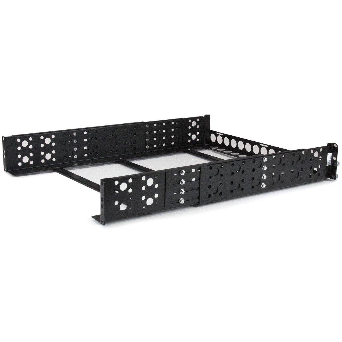StarTech FIXED BLACK 2U 19IN ADJUSTABLE DEPTH RACK RAILS FOR UNIVERSAL SVR