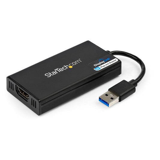 StarTech USB 3.0 to HDMI adapter supports up to 4K 30Hz/5ch audio/1080p - USB to HDMI ada