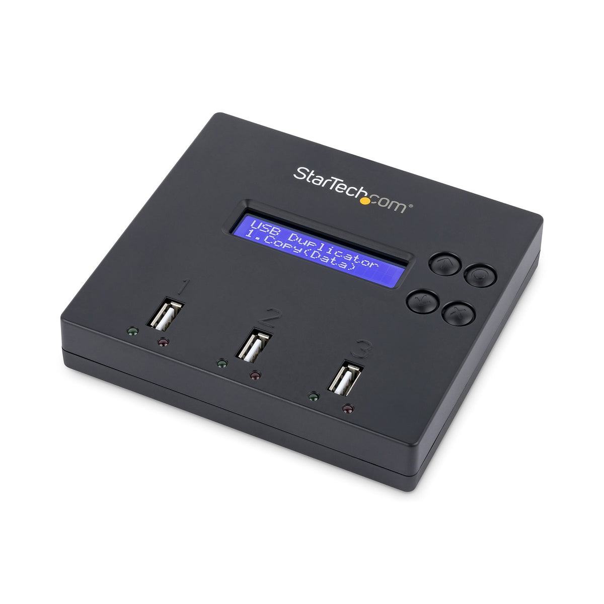 StarTech 1 to 2 Standalone USB Flash Drive Duplicator and Eraser; Supports USB 3.0/2.0 Fl