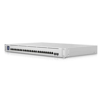 Ubiquiti Layer 3 switch with (24) 10GbE RJ45 ports and (2) 25G SFP28 ports