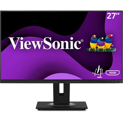 VIEWSONIC 27 ERGONOMIC 40 DEGREE TILT 1080P IPS MNTR W/ HDMI DP VGA.