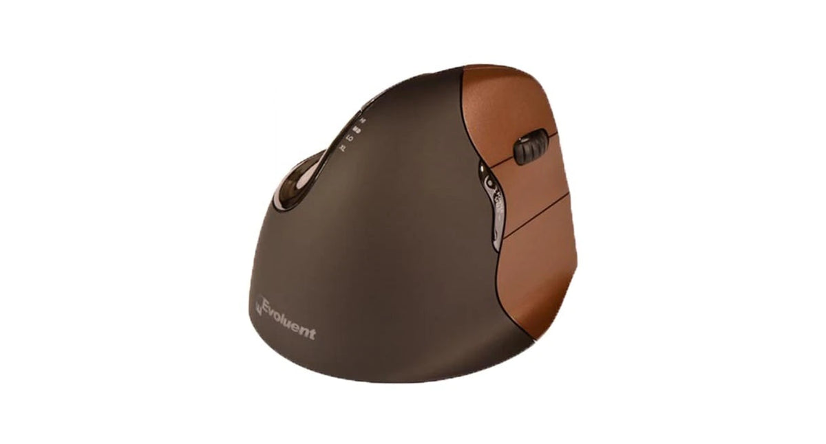 Evoluent VerticalMouse 4 - Small - Right-Handed - Wireless - 6 Buttons - Scroll