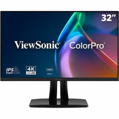Viewsonic 32in ColorPro UHD IPS Monitor with 90W USB-C, sRGB, and Pantone Validated