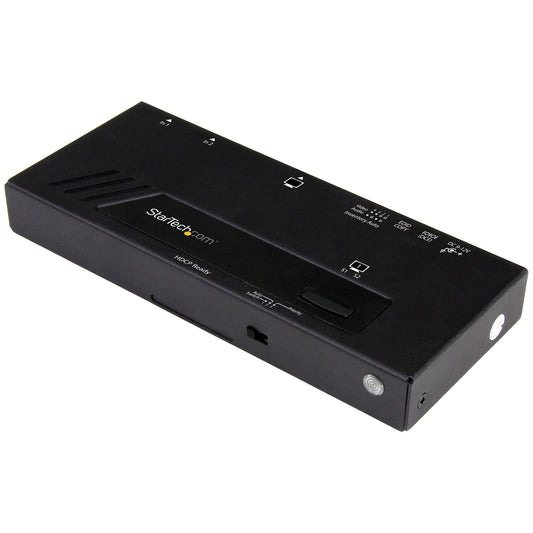 StarTech Switch between two HDMI sources on a single HDMI display w/ 4K video resolution