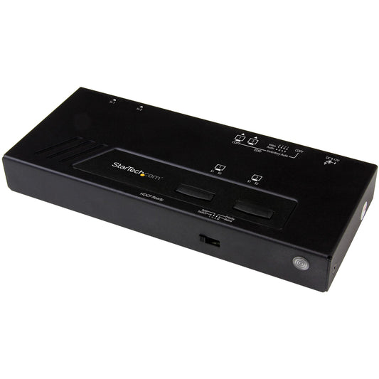 StarTech Automatically switch between two video sources on two displays with fast switchi