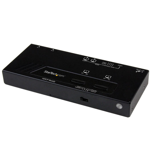 StarTech Switch between two HDMI sources on two HDMI Displays - HDMI Selector - HDMI Matr