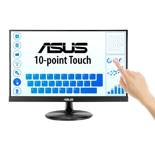 ASUS VT229H, 21.5in Full HD(1920x1080) IPS Eye Care 10-point Touch Monitor,0.2482 mm