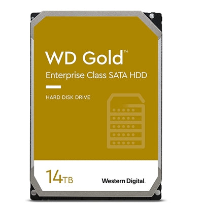 WESTERN GOLD ENTER 14TB HDD 3.5IN 7200RPM SATA 6 GB/S 512MB
