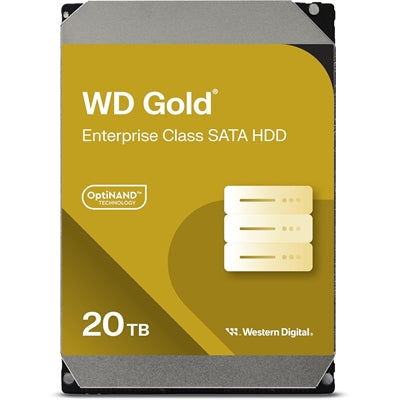 WESTERN WD Gold 20TB Enterprise 7200 RPM
