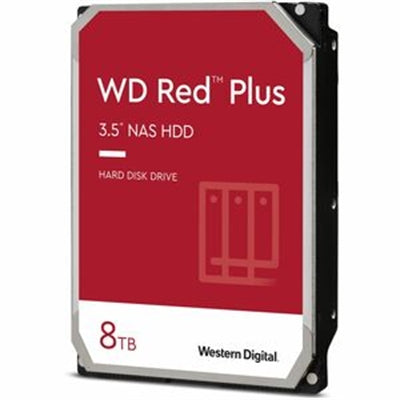 WD Red Plus 8TB NAS 5640 RPM 256M