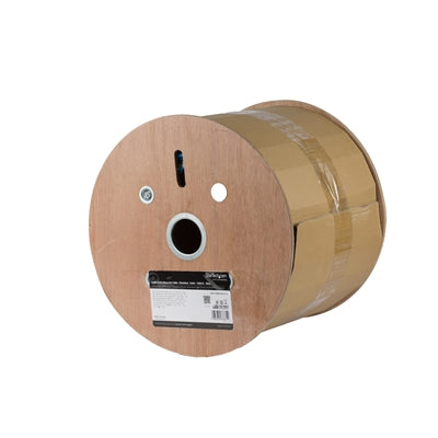 Startech 1000 ft Blue Bulk Cat6a Cable - Solid - CMR-Rated