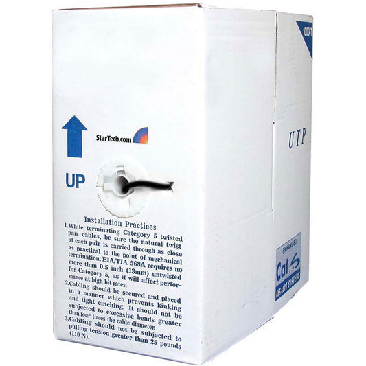 Startech 1000' Cat 6 UTP- Blue
